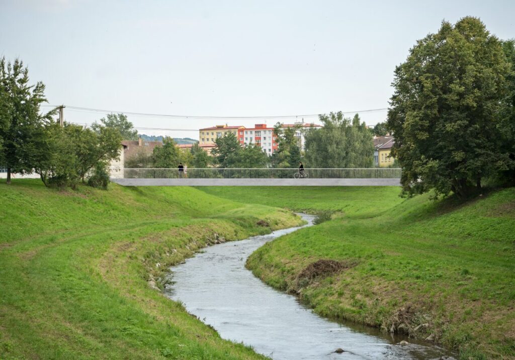 Vizualizace budoucí podoby lávky