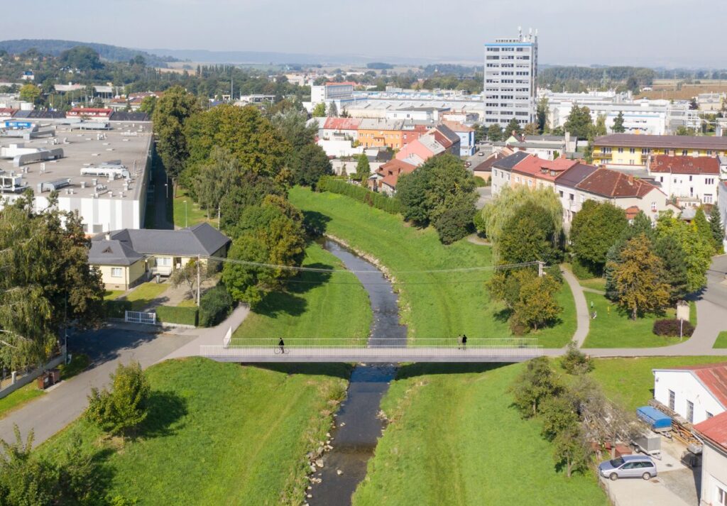 Vizualizace budoucí podoby lávky